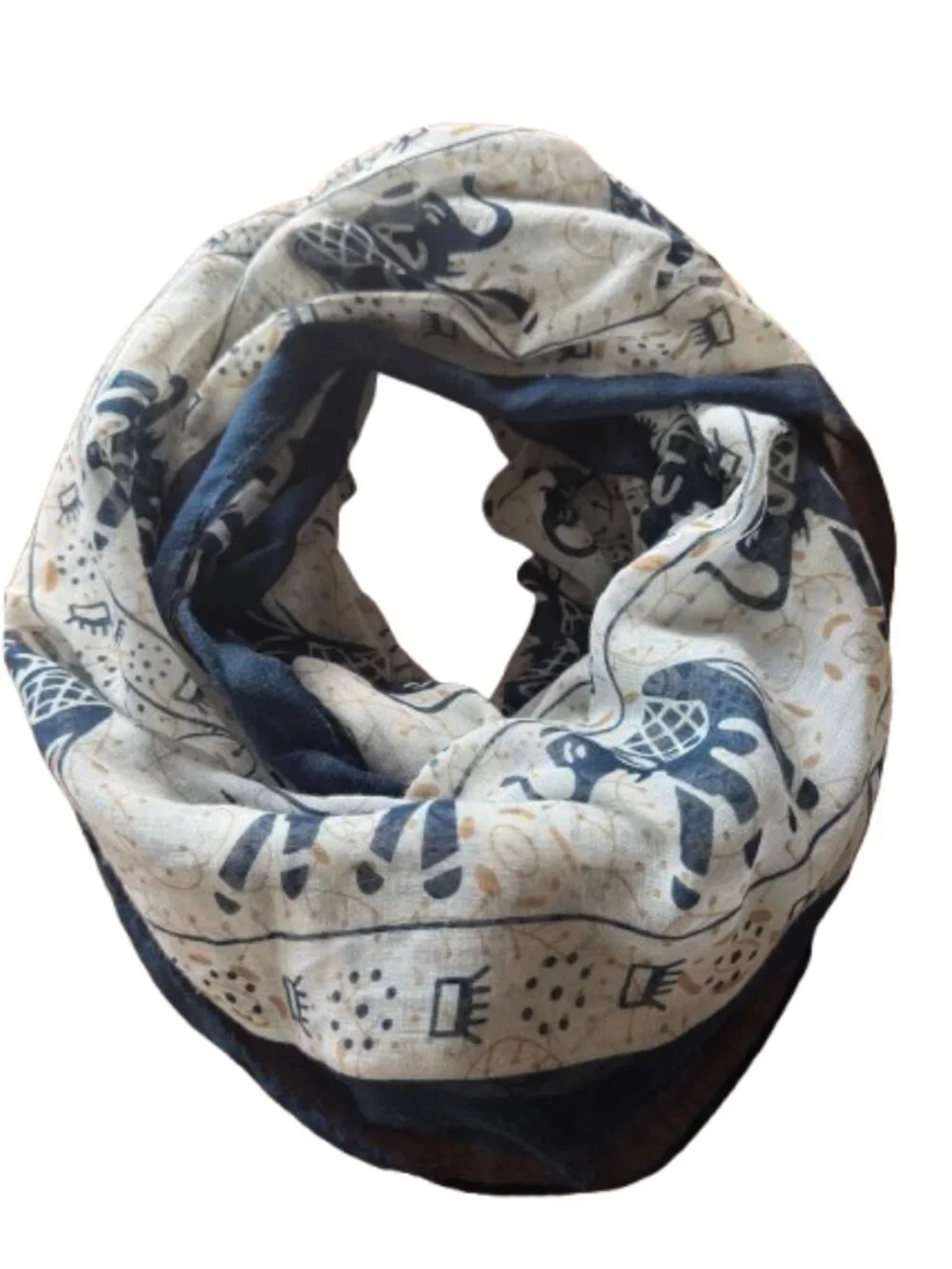 Studio S infinity scarf with Elephants OS (M1)